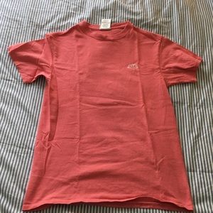 Coral colored simply southern t-shirt.